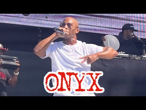ONYX LIVE ROCK THE BELLS QUEENS NY AUGUST 6TH 2022 FREDRO STARR, STICKY FINGERS "SLAM"