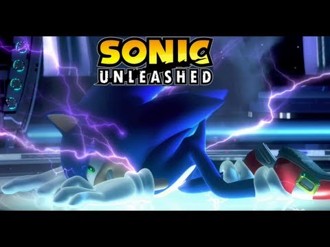 Sonic Unleashed (XBOX360/PS3 Version) Walkthrough Part 23 Skyscraper Scamper Act 1 (Night) PT1