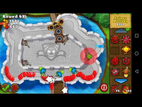 BTD5 Mobile - Pink and Yellow, Purple... Castle? - Random Mission - NAPSFRILLS - E29