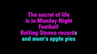 The Secret of Life Faith Hill Karaoke - You Sing The Hits
