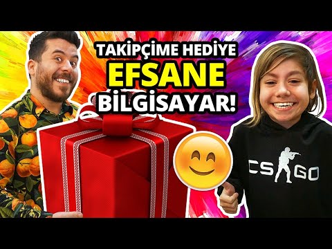 11 Yaşında Global İzleyicime Bilgisayar Hediye Ettim [UNLOST & Melih]