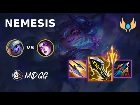 MID.GG: [ Nemesis ] Tristana MID vs Morgana | EUW CHALLENGER | LOL Season 2025