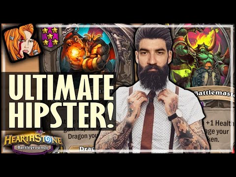 ULTIMATE HIPSTER BUILD! - Hearthstone Battlegrounds
