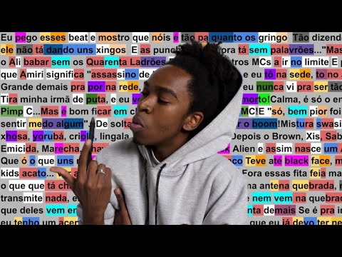 Desconstruindo Amiri "Monster Freestyle" | Esquema de Rimas