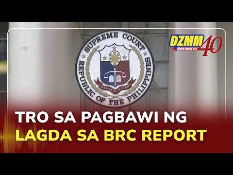 SC denies TRO bid on Blue Ribbon report signatures | Radyo Patrol Balita (15 May 2026)