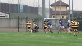 preview picture of video 'Ivrea Rugby Under 16 - 2015 03 21 - Settimo vs Ivrea&Aosta Rugby'