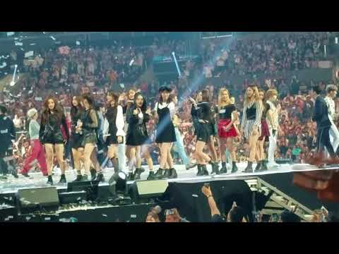 180812 KCONLA2018 Ending - Dreamcatcher, Fromis 9, & Chungha