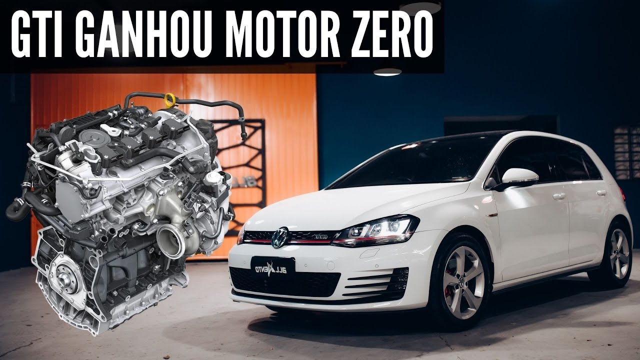 QUANTO CUSTA A TROCA DO MOTOR DE UM GOLF GTI? - MOTOR EA888 GEN3 NA CAIXA!