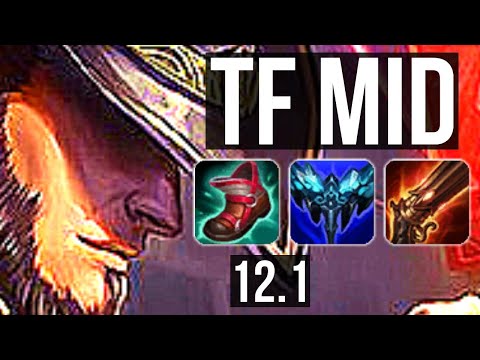TWISTED FATE vs ZAC (MID) | Rank 5 TF, 8/3/19 | KR Grandmaster | 12.1
