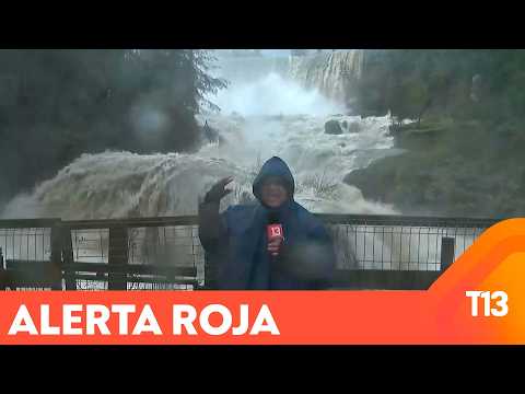 Preocupacióon en Salto del Laja por intensas lluvias