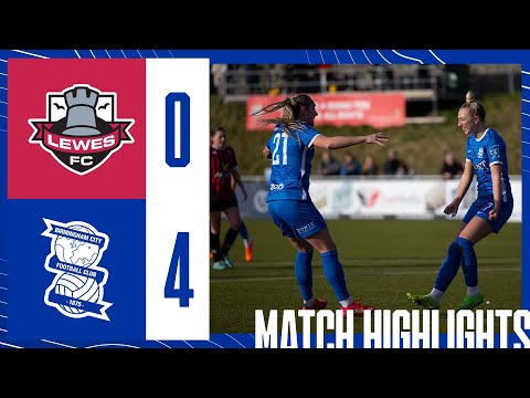 HIGHLIGHTS | Lewes 0-4 Blues Women