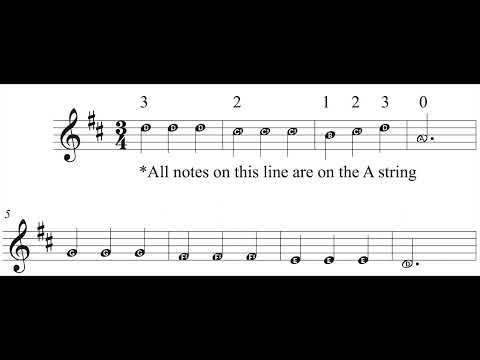 violin - French Folk Song