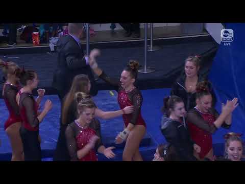 Madison McBride (Southern Utah) 2018 Vault vs BYU and Denver 9.85