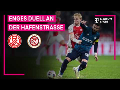 Rot-Weiss Essen – SV Wehen Wiesbaden, Highlights mit Live-Kommentar | 3. Liga | MAGENTA SPORT