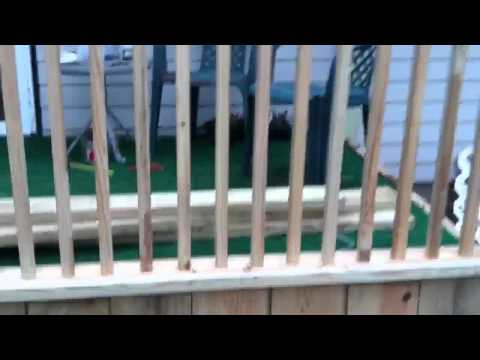 Porch railings pt 2