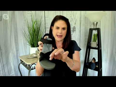 CLOUDSTEPPERS by Clarks Jersey Sport Sandals - Arla Gracie on QVC