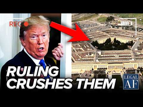 Trump's Pentagon SCRAMBLES as RULING CRUSHES THEM