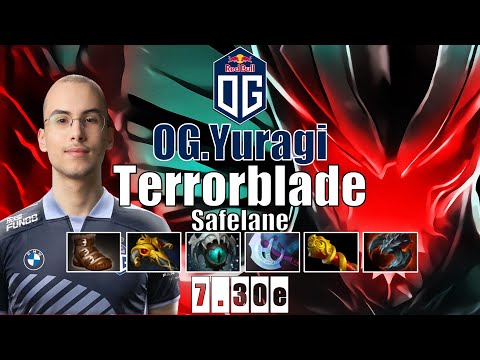 Terrorblade Safelane | OG.Yuragi | 16 KILLS BIG MONSTER HARD CARRY | 7.30e Gameplay Highlights