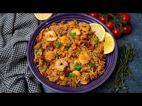 Easy Prawn and Chorizo Jambalaya