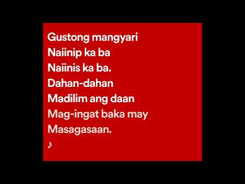 Videoclip de Dahan Dahan — Eraserheads