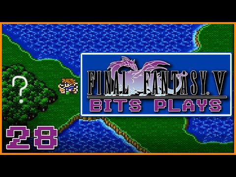 Let's Play Final Fantasy V SNES - Spoopy Phantom Village - 28/37