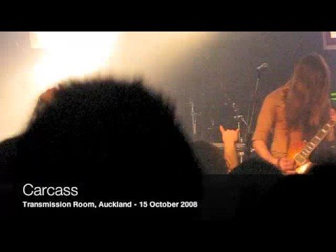 Carcass at The Transmission Room, Auckland, New Zealand