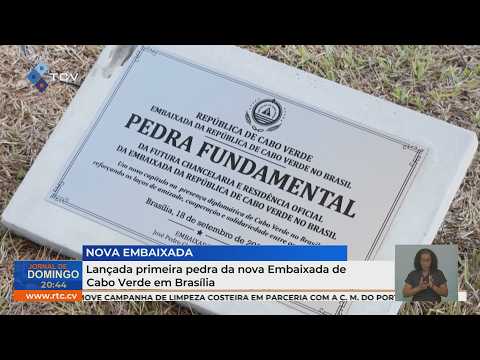 Lançada primeira pedra da nova Embaixada de Cabo Verde em Brasília