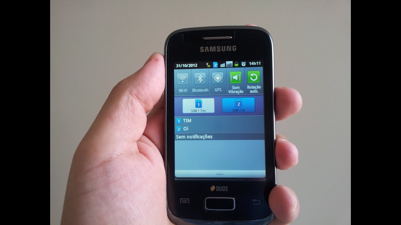 Смартфон Samsung GT-S6102 Galaxy Y Duos pure white (белый)
