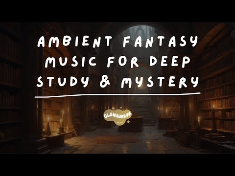 Secret Passage Library 🤫📜 | Ambient Fantasy Music for Deep Study & Mystery