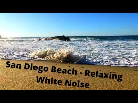 La Jolla Cove Beach - San Diego - White Noise