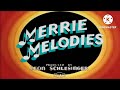 1938 Merrie Melodies Opening
