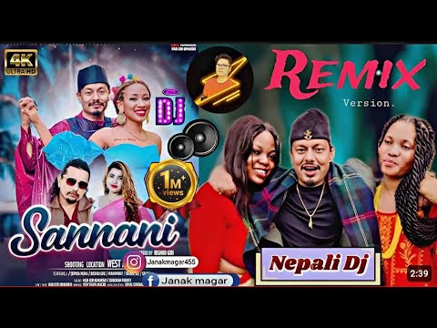 Sannani  ~ sannani dj | Africa New Nepali Lok Song 2080 | Nepali Dj | New Nepali Song 2023