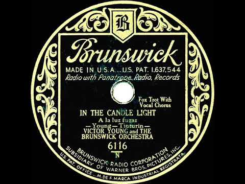 1931 Victor Young - In The Candlelight (Dick Robertson, vocal)