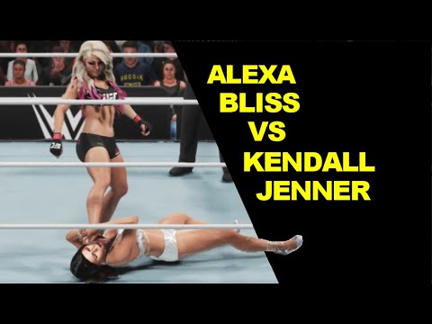 WWE 2K19 Alexa Bliss vs Kendall Jenner - No Holds Barred