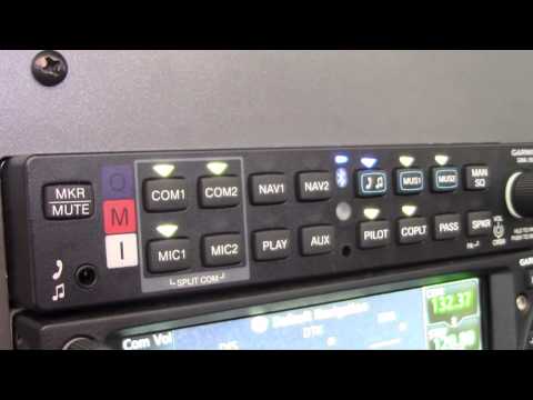 Garmin's Bluetooth Audio Control Panel