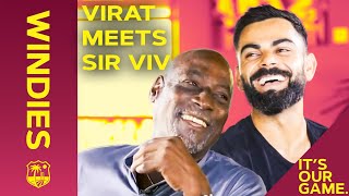 When Virat Met Sir Viv | Kohli Interviews West Indies Legend Sir Viv Richards | Windies video