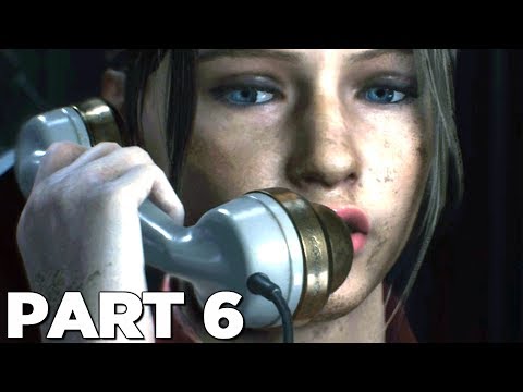 RESIDENT EVIL 2 REMAKE Walkthrough Gameplay Part 6 - THE CALL (RE2 CLAIRE)