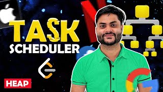 YouTube video 'Task Scheduler | Leetcode 621 | Priority Queue | Heaps | C++'
