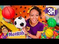 Meekahs Playground Bouncy Ball Games Educational Videos For Kids Blippi And Meekah Kids TV