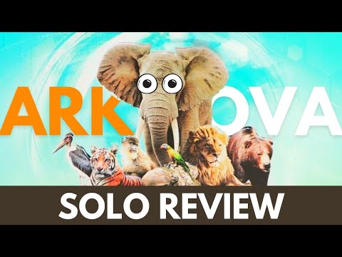 Ark Nova Board Game Solo Review | My Impressions of the Solo Mode of this Popular Board Game