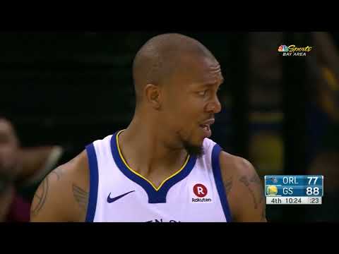 David West & Marreese Speights Scuffle  Magic vs Warriors  November 13, 2017  2017 18 NBA Season