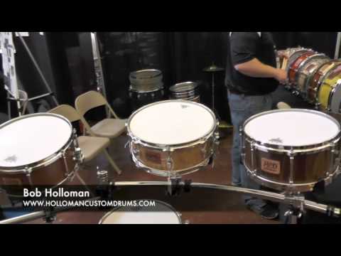 Holloman Custom Drums @ 2013 Chicago Show