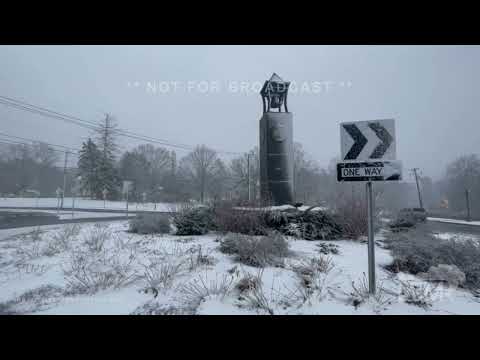 03-14-2023 Monroe & Shelton, CT - Blowing Snow, Nor’Easter Scenes