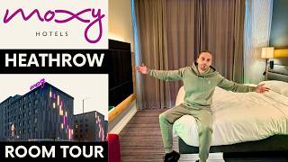 We Tried a Heathrow Airport Hotel… Would You Stay Here? | Moxy London Heathrow