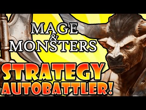 New Fun Arena Team-Builder Autobattler Roguelike! | Mage And Monsters