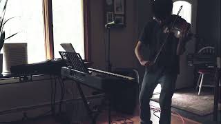playing Hallelujah by Leonard Cohen (improvised rendition)