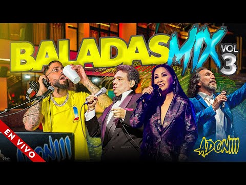 BALADAS CORTA VENAS  VOL 3 💔  Las mejores baladas románticas | BALADA MIX | MEZLCADA POR DJ ADONI