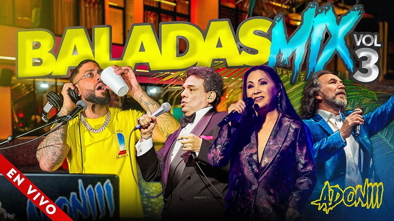 BALADAS CORTA VENAS  VOL 3 💔  Las mejores baladas románticas | BALADA MIX | MEZLCADA POR DJ ADONI