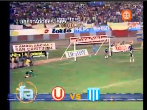 Universitario 2 vs Racing 1 (copa libertadores 89)
