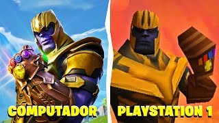 SE FORTNITE TIVESSE SIDO LANÇADO NO PLAYSTATION 1 😱 * inacreditável *